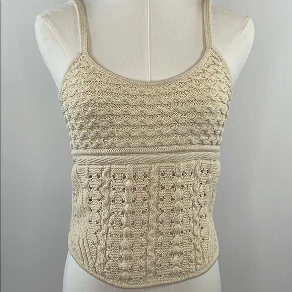 Jason Wu Tops - Jason Wu Collective, Crochet Knit Tank, 4